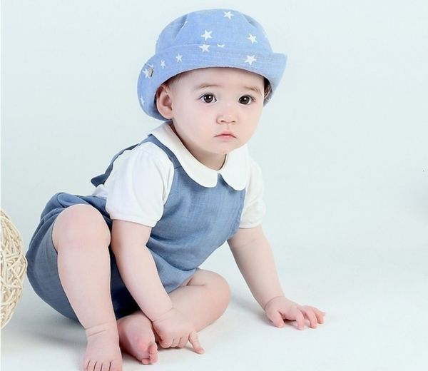 boys' and girls' solid color open-end strap pants one-piece baby belly protecting shorts khaki climbing suit, Blue
boys' and girls' solid color open-end strap pants one-piece baby belly protecting shorts khaki climbing suit, Blue