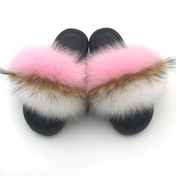 slippers summer real fur women eva soft home casual fashion fluffy 44-45 thick platform slides ladies, Black
slippers summer real fur women eva soft home casual fashion fluffy 44-45 thick platform slides ladies, Black