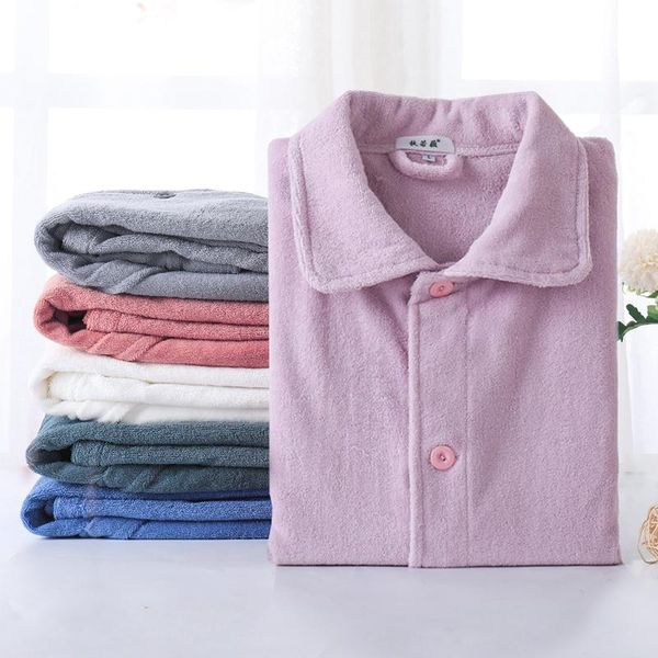 women's sleepwear 100% cotton toweling lengthen robe nightdress buckle bathrobe sleepshirts lovers home clothes, Black;red
women's sleepwear 100% cotton toweling lengthen robe nightdress buckle bathrobe sleepshirts lovers home clothes, Black;red