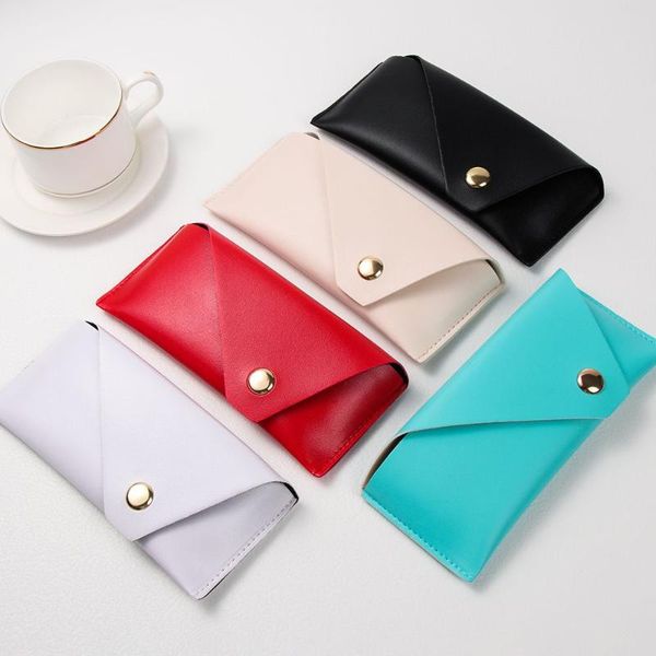 sunglasses frames pu leather glasses bag eyeglasses protective case cover with buckle portable box reading eyewear accessories, Silver
sunglasses frames pu leather glasses bag eyeglasses protective case cover with buckle portable box reading eyewear accessories, Silver