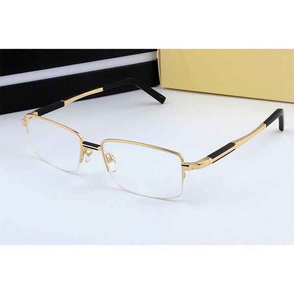 fashion sunglasses frames german brand pure titanium glasses male big face frame prescription myopia with original logo packaging, Black
fashion sunglasses frames german brand pure titanium glasses male big face frame prescription myopia with original logo packaging, Black