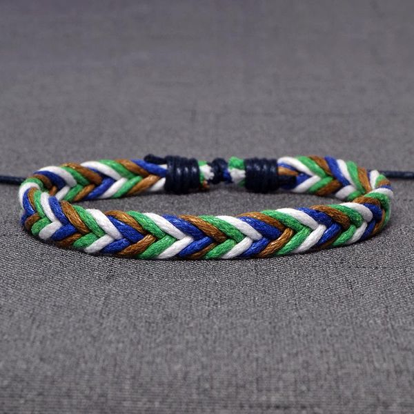 charm bracelets handmade simple rope knot bracelet waterproof woven wax thread wrap friendship for men and women, Golden;silver
charm bracelets handmade simple rope knot bracelet waterproof woven wax thread wrap friendship for men and women, Golden;silver