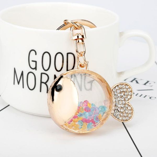 keychains charms enamel crystal rhinestone fish keychain holder goldfish bag buckle handbag pendant for car keyring high-quality, Silver
keychains charms enamel crystal rhinestone fish keychain holder goldfish bag buckle handbag pendant for car keyring high-quality, Silver