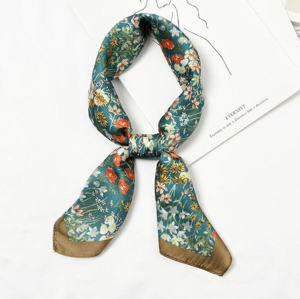 scarves yishine 2021 fashion silk scarf women lovely florals pattern multifunctional square foulard wrap small hijab, Blue;gray
scarves yishine 2021 fashion silk scarf women lovely florals pattern multifunctional square foulard wrap small hijab, Blue;gray