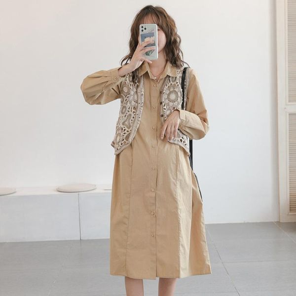 maternity dresses long shirt dress cotton sleeve breastfeeding for pregnant women autumn winter coat pregnancy outfit, White
maternity dresses long shirt dress cotton sleeve breastfeeding for pregnant women autumn winter coat pregnancy outfit, White