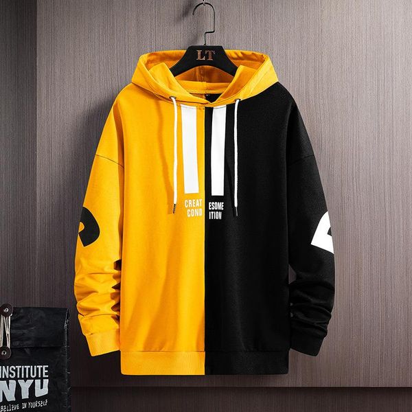 men's hoodies & sweatshirts autumn fashion loose casual trendy streetwear men hoodie harajuku round neck long sleeve hooded sweatshirt, Black
men's hoodies & sweatshirts autumn fashion loose casual trendy streetwear men hoodie harajuku round neck long sleeve hooded sweatshirt, Black