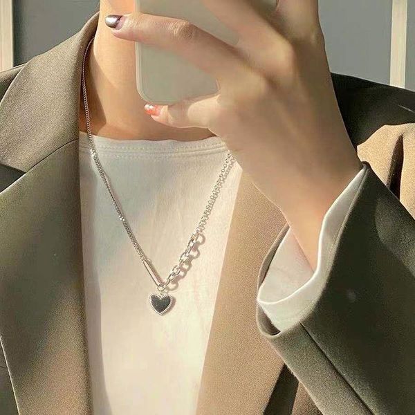 pendant necklaces ladies love necklace female retro hip-hop style personality cuban chain wild, Silver
pendant necklaces ladies love necklace female retro hip-hop style personality cuban chain wild, Silver
