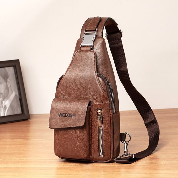 weixier outdoor leisure messenger multifunctional waterproof single shoulder backpack men's chest bag
weixier outdoor leisure messenger multifunctional waterproof single shoulder backpack men's chest bag