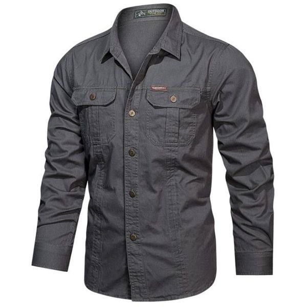 men's casual shirts mens solid color 100% cotton military shirt stand collar single breasted male blouse outdoor long sleeve man, White;black
men's casual shirts mens solid color 100% cotton military shirt stand collar single breasted male blouse outdoor long sleeve man, White;black