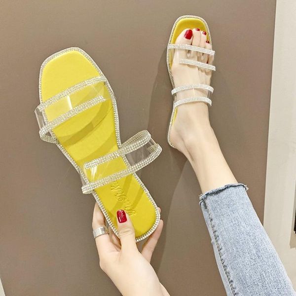 slippers vogue transparent women shoes woman peep toe beach female fad summer flat crystal, Black
slippers vogue transparent women shoes woman peep toe beach female fad summer flat crystal, Black