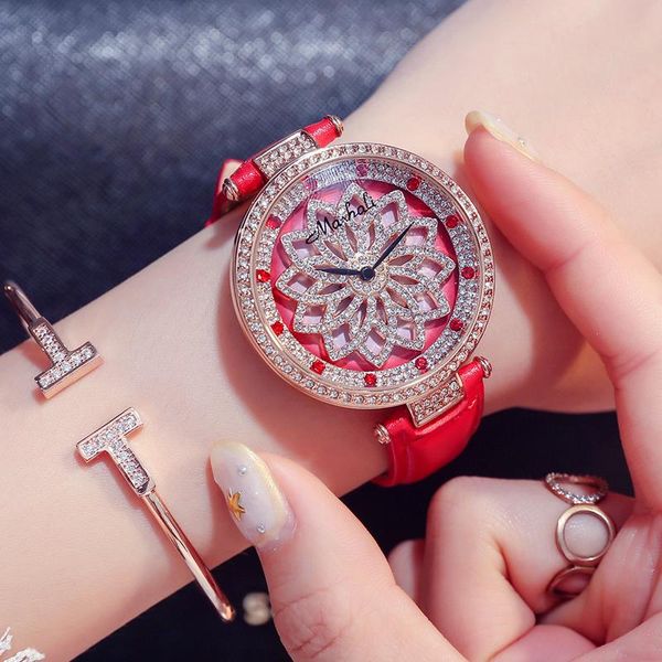 wristwatches decorative ladies watches with diamond stone red large dial case fashion style dress female watch leather watchband, Slivery;brown
wristwatches decorative ladies watches with diamond stone red large dial case fashion style dress female watch leather watchband, Slivery;brown