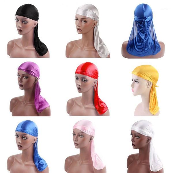 2020 fashion men's satin bandanna turban wigs pirate hat men women silky beanies headwear solid black red white 9 color1
2020 fashion men's satin bandanna turban wigs pirate hat men women silky beanies headwear solid black red white 9 color1