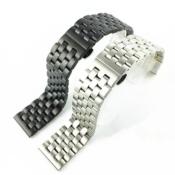 watch bands watchband quality solid stainless steel band for men 18 20 22 24mm bracelet watches, Black;brown
watch bands watchband quality solid stainless steel band for men 18 20 22 24mm bracelet watches, Black;brown