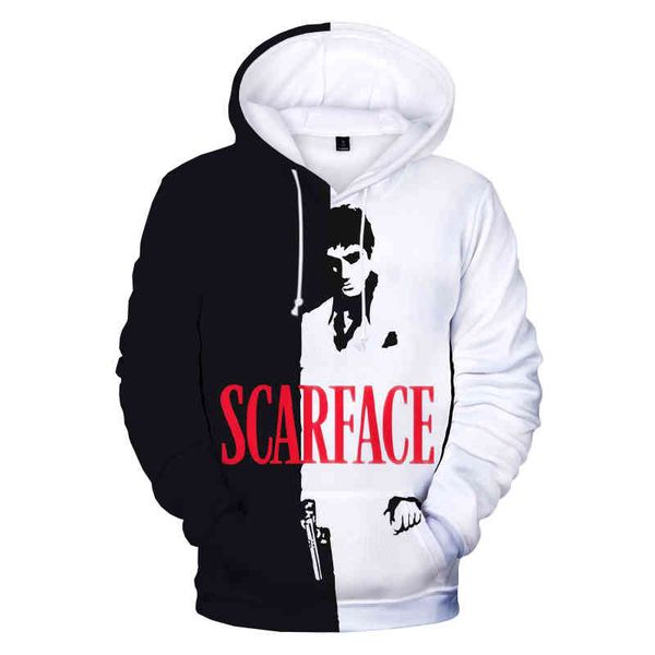 movie scarface 3d hoodie sweatshirts tony montana print harajuku streetwear hoodi men women fashion casual cool pullover, Black
movie scarface 3d hoodie sweatshirts tony montana print harajuku streetwear hoodi men women fashion casual cool pullover, Black