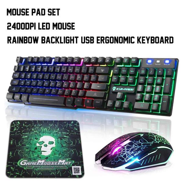 colorful backlight usb keyboard kit wired gaming keyboards 2400dpi led gaming mouse combo with mouse pad mix backlit mice
colorful backlight usb keyboard kit wired gaming keyboards 2400dpi led gaming mouse combo with mouse pad mix backlit mice