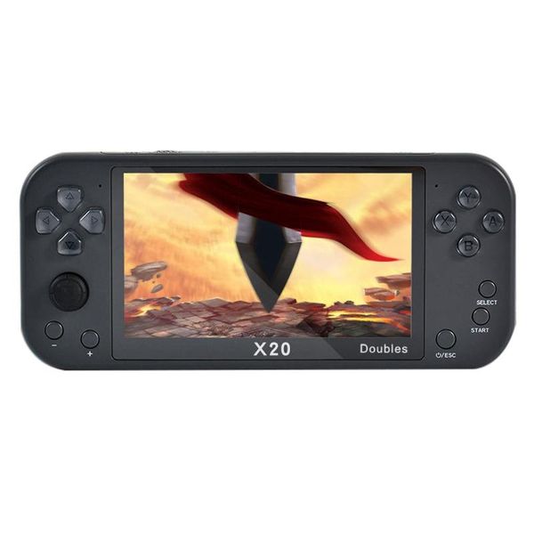 x20 5.1-inch handheld game console, retro video games console for kids, supporting 2 players and tv, 2500mah 8gb
x20 5.1-inch handheld game console, retro video games console for kids, supporting 2 players and tv, 2500mah 8gb