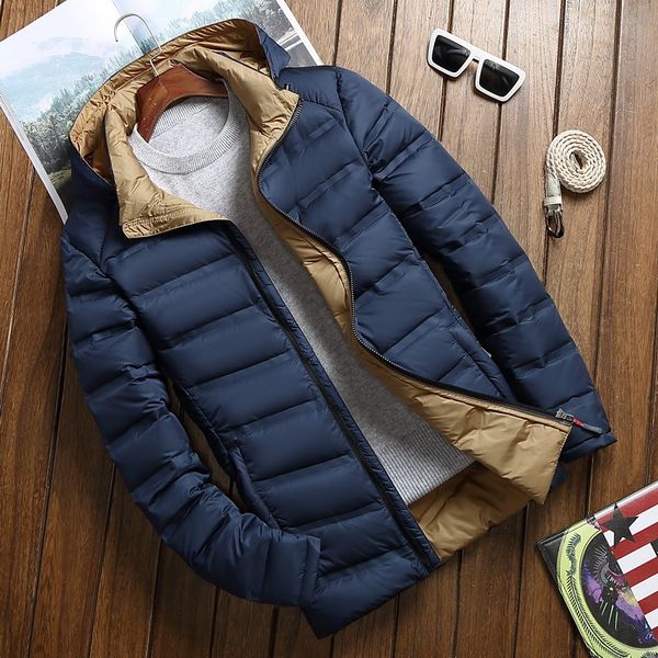 winter coat men 2018 men's down jacket warm white duck hooded mens waterproof windbreak male casual hoodie, Black
winter coat men 2018 men's down jacket warm white duck hooded mens waterproof windbreak male casual hoodie, Black