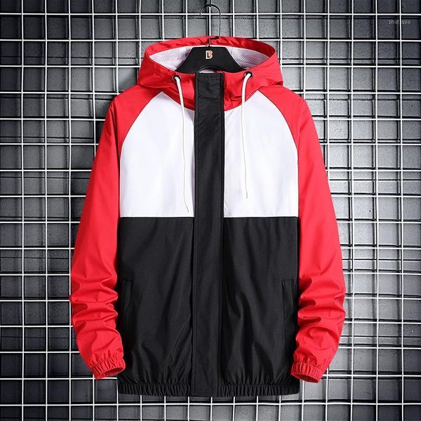men's jacket casual spring autumn patchwork hood coat slim fit sportsing brand clothing size m~4xl jackets, Black;brown
men's jacket casual spring autumn patchwork hood coat slim fit sportsing brand clothing size m~4xl jackets, Black;brown