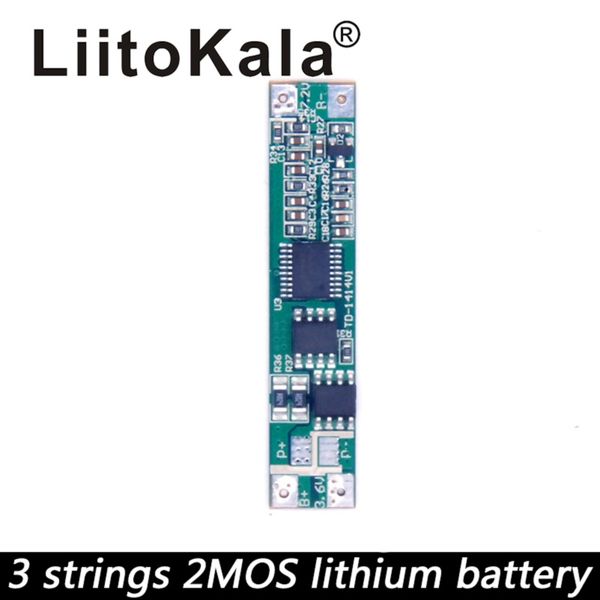 liitokala circuit board 3s 12v 18650 10a bms 10.8v 11.1v voltage protection board lithium-ion lithium battery protectio
liitokala circuit board 3s 12v 18650 10a bms 10.8v 11.1v voltage protection board lithium-ion lithium battery protectio