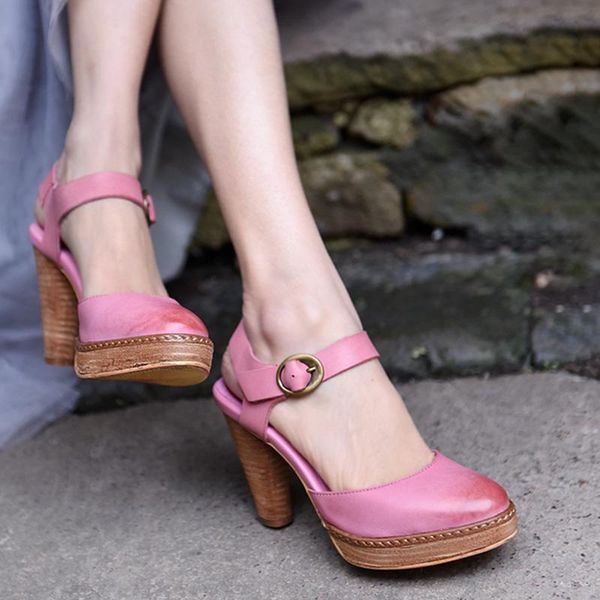 dress shoes artmu original high heels women sandals fashion closed toe 9.5 cm pink sweet genuine leather buckle ladies pumps, Black
dress shoes artmu original high heels women sandals fashion closed toe 9.5 cm pink sweet genuine leather buckle ladies pumps, Black