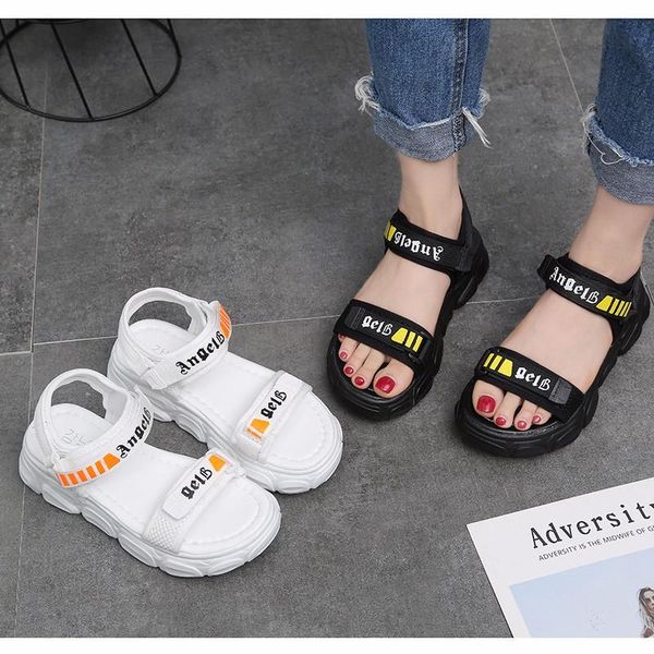 sandals wohdhe thick bottom women summer sports comfortable for simple convenient color matching design sandalias, Black
sandals wohdhe thick bottom women summer sports comfortable for simple convenient color matching design sandalias, Black