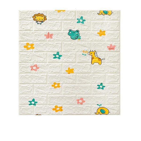 wall stickers cartoon pattern brick sticker 3d three-dimensional thickened for kid room waterproof foam
wall stickers cartoon pattern brick sticker 3d three-dimensional thickened for kid room waterproof foam