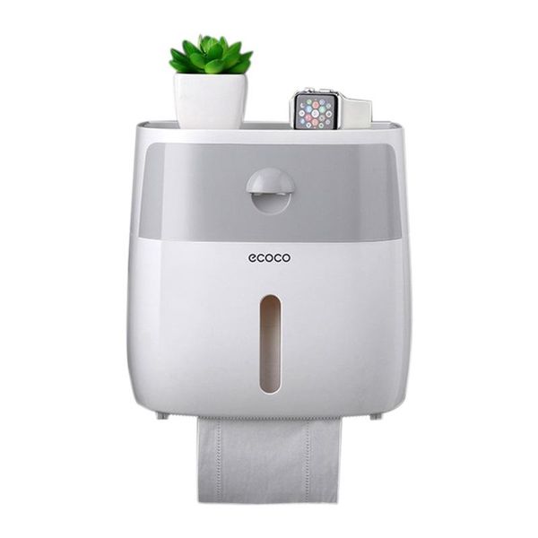 hooks & rails ecoco toilet paper holder waterproof wall mounted for tray roll tube storage box tissue
hooks & rails ecoco toilet paper holder waterproof wall mounted for tray roll tube storage box tissue