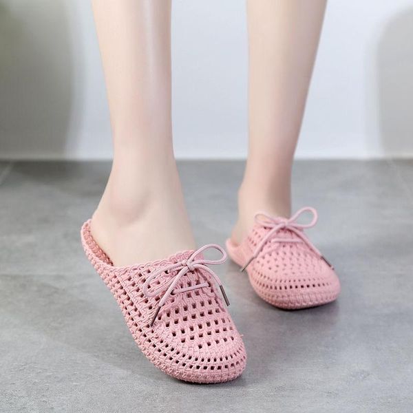 slippers 2021 tide wear fashion lace cool breathable women wearing baotou casual, Black
slippers 2021 tide wear fashion lace cool breathable women wearing baotou casual, Black