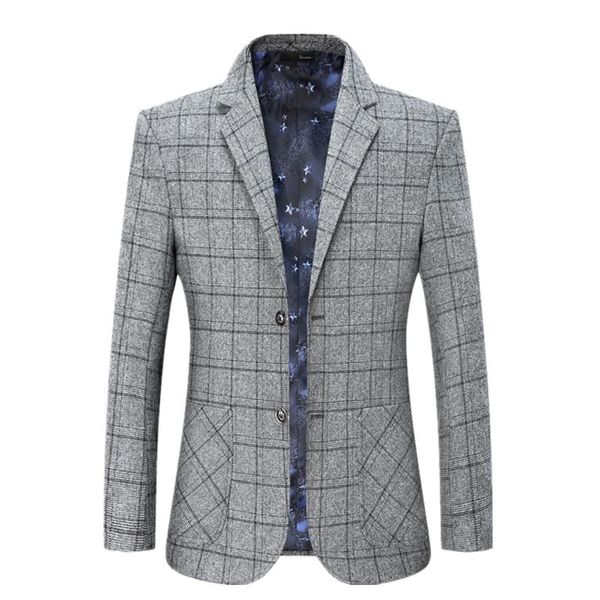 new brand men casual blazers men's business plaid small suit coats spring autumn new fashion dress blazers coat male, White;black
new brand men casual blazers men's business plaid small suit coats spring autumn new fashion dress blazers coat male, White;black