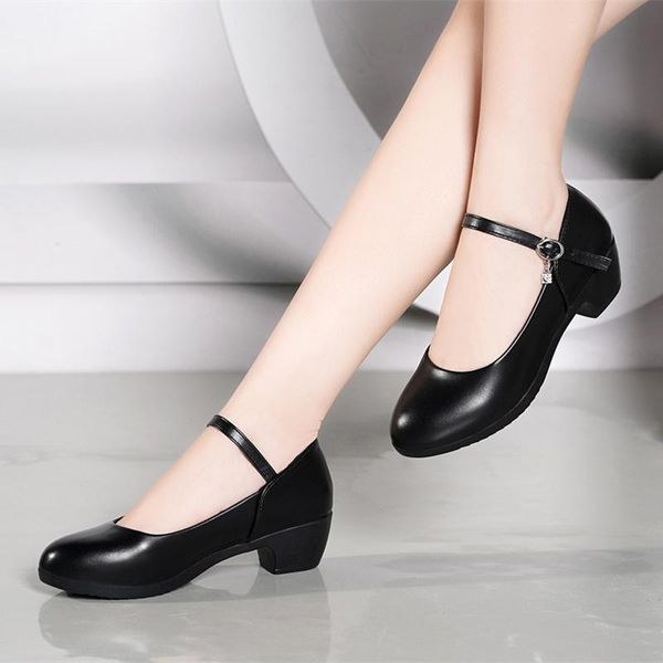 dress shoes marlisasa women casual buckle strap office heel ladies leisure sweet comfort square pumps f5817, Black
dress shoes marlisasa women casual buckle strap office heel ladies leisure sweet comfort square pumps f5817, Black