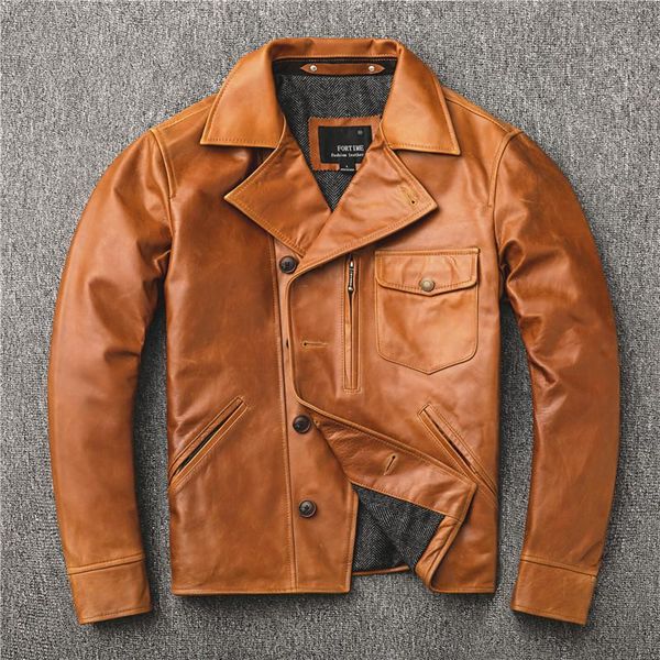 men's leather & faux california bear fur batiks sheep layer male locomotive lapel jacket factory special, Black
men's leather & faux california bear fur batiks sheep layer male locomotive lapel jacket factory special, Black