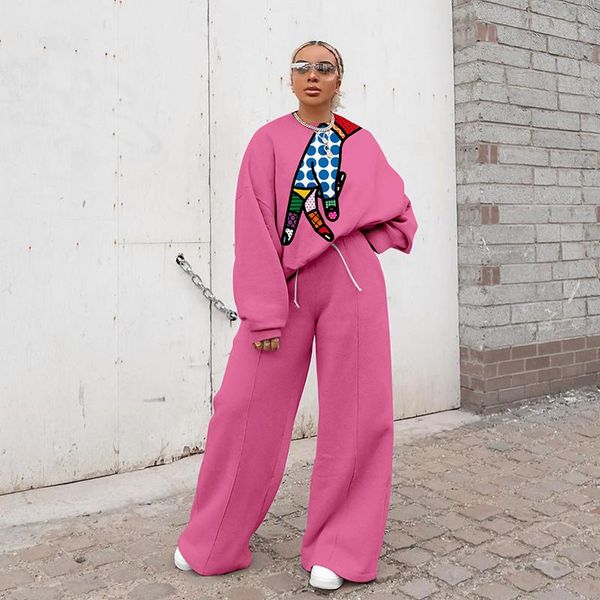 women's two piece pants 2021 women clothing set cartoon graffiti print casual street-style sports sweater shirt and pant, White
women's two piece pants 2021 women clothing set cartoon graffiti print casual street-style sports sweater shirt and pant, White