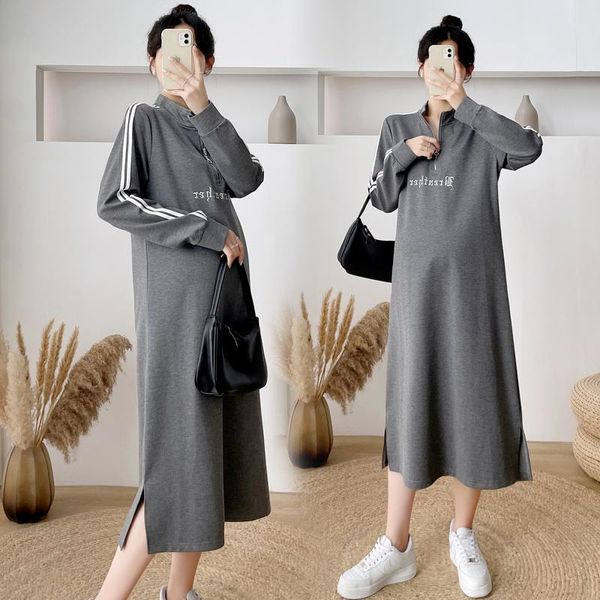 maternity dresses 0116# autumn casual long dress loose straight sleeve clothes for pregnant women pregnancy hoodies, White
maternity dresses 0116# autumn casual long dress loose straight sleeve clothes for pregnant women pregnancy hoodies, White