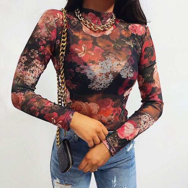 mesh floral t shirt women transparent summer 2021 casual streetwear club tee fitted female crop vintage, White
mesh floral t shirt women transparent summer 2021 casual streetwear club tee fitted female crop vintage, White