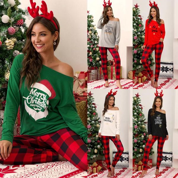 women's tracksuits 2021 autumn casual christmas round neck long sleeve tshirt and plaid pants printed set two piece women tracksuit, Gray
women's tracksuits 2021 autumn casual christmas round neck long sleeve tshirt and plaid pants printed set two piece women tracksuit, Gray