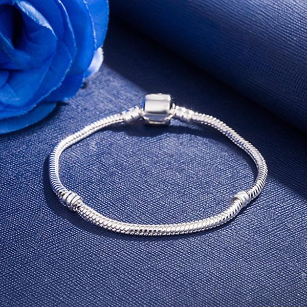 bangle silver bracelet snake chain with classic bead charm plated bangles for women girls birthday jewelry gift aic88, Black
bangle silver bracelet snake chain with classic bead charm plated bangles for women girls birthday jewelry gift aic88, Black
