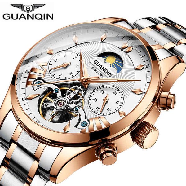 automatic guanqin casual sports watches mechanical men watching brand luxury waterproof man clock fashion chronograph, Slivery;brown
automatic guanqin casual sports watches mechanical men watching brand luxury waterproof man clock fashion chronograph, Slivery;brown