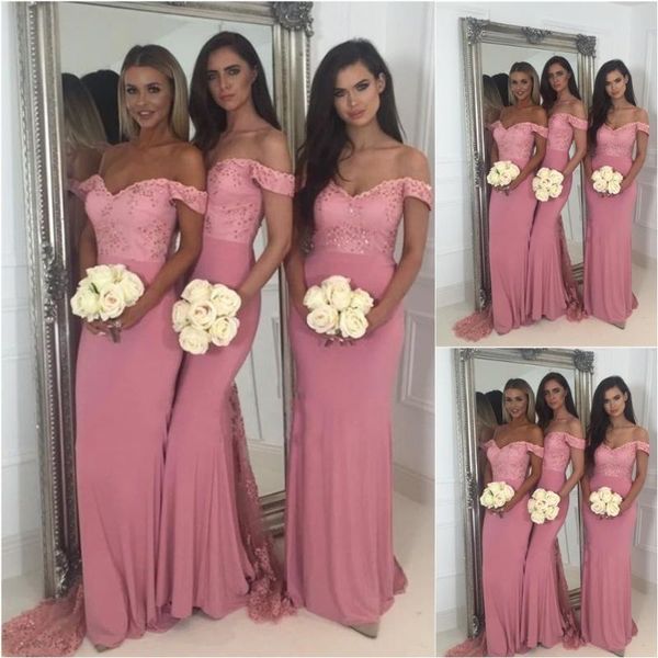bridesmaid dress mermaid backless evening custom sweetheart dresses off-shoulder applique elastic satin prom party ball gown, White;pink
bridesmaid dress mermaid backless evening custom sweetheart dresses off-shoulder applique elastic satin prom party ball gown, White;pink