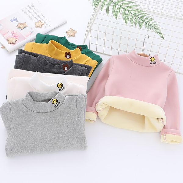 2021 new kids veet shirts baby boys turtleneck cartoon bear thick warm under clothes for girls winter tees vi4x, White
2021 new kids veet shirts baby boys turtleneck cartoon bear thick warm under clothes for girls winter tees vi4x, White