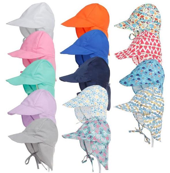 0-5t summer baby sunhat children outdoor neck ear cover anti uv protection upf50+ beach caps kids boy girl swimming flap cap, Yellow 
0-5t summer baby sunhat children outdoor neck ear cover anti uv protection upf50+ beach caps kids boy girl swimming flap cap, Yellow