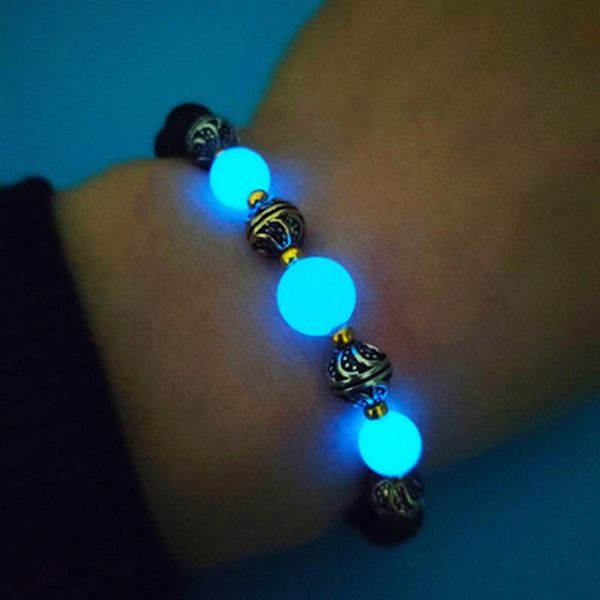 beaded, strands natural stones luminous bracelets men women glowing in the dark fluorescent classic fashion jewelry charm bead bracelet gift, Black
beaded, strands natural stones luminous bracelets men women glowing in the dark fluorescent classic fashion jewelry charm bead bracelet gift, Black