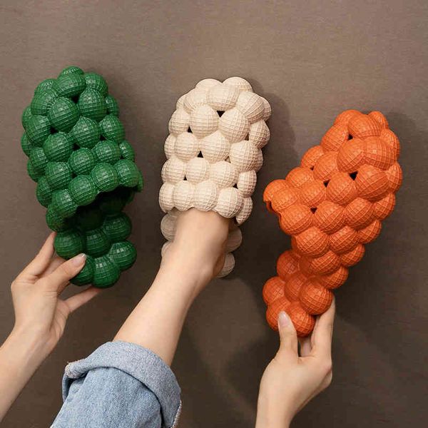 women's slippers summer personalized net red same orange bubble sandals fashion step on shit feeling home massage
women's slippers summer personalized net red same orange bubble sandals fashion step on shit feeling home massage
