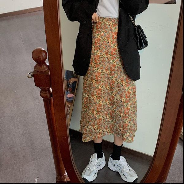 slender vintage a line all womens skirts match florals printed retro chic women waist slim long, Black
slender vintage a line all womens skirts match florals printed retro chic women waist slim long, Black