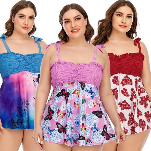 2021 women's swimsuit ladies frills swimdress large swimwear big 4xl beachwear 6 styles printed bathing suits female bikini 5xl
2021 women's swimsuit ladies frills swimdress large swimwear big 4xl beachwear 6 styles printed bathing suits female bikini 5xl