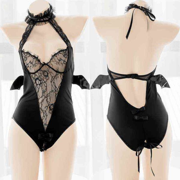 nxy set japanese cosplay wing demon costume for girl outfit women backless erotic lingerie roleplay see through bodysuit black 1211, Red;black
nxy set japanese cosplay wing demon costume for girl outfit women backless erotic lingerie roleplay see through bodysuit black 1211, Red;black