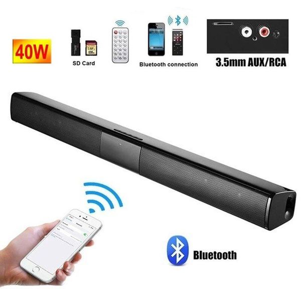 mini speakers high power wall-mounted wireless 40w bluetooth soundbar stereo speaker home theater tv strong bass sound bar
mini speakers high power wall-mounted wireless 40w bluetooth soundbar stereo speaker home theater tv strong bass sound bar