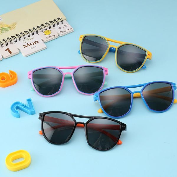 sunglasses kid fashion vintage polarized uv400 protection classic sun glasses for children babies boys girls eyewear s8290, Blue
sunglasses kid fashion vintage polarized uv400 protection classic sun glasses for children babies boys girls eyewear s8290, Blue