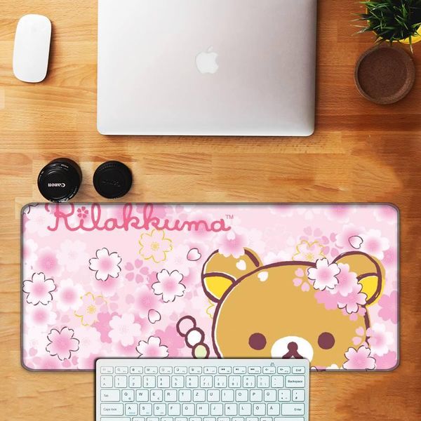 mouse pads & wrist rests cute pink kawaii bear lapcomputer mousepad extra large pad big anti-slip rubber with locking edge gaming mat
mouse pads & wrist rests cute pink kawaii bear lapcomputer mousepad extra large pad big anti-slip rubber with locking edge gaming mat