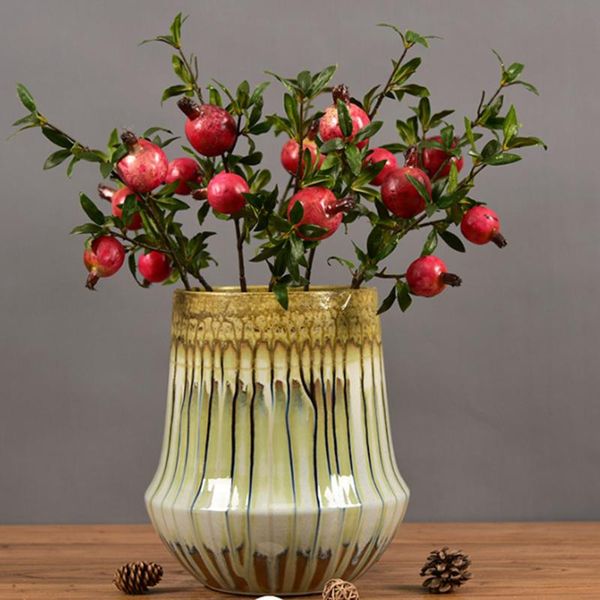 2 heads simulation pomegranate branch artificial foam fruit flower arrangement shooting props home wedding party decoration
2 heads simulation pomegranate branch artificial foam fruit flower arrangement shooting props home wedding party decoration