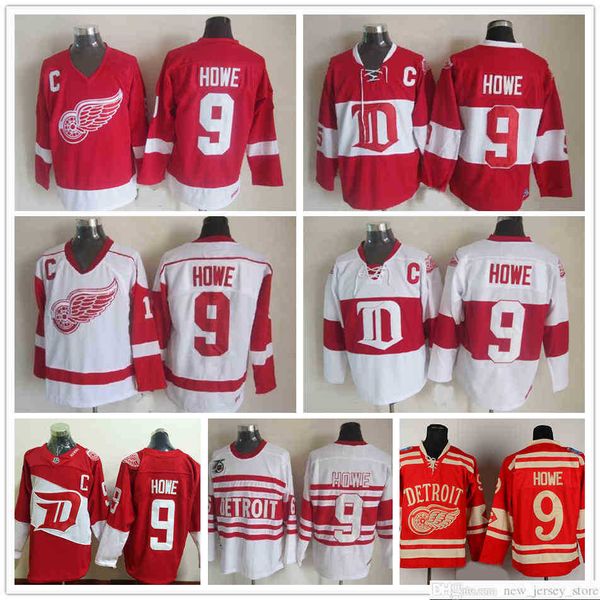 Retro Detroit Red Wings #9 Gordie Howe Hockey Jerseys Vintage Winter Classic Red White Gordie Howe C Patch Jersey, 9white classic
Retro Detroit Red Wings #9 Gordie Howe Hockey Jerseys Vintage Winter Classic Red White Gordie Howe C Patch Jersey, 9white classic